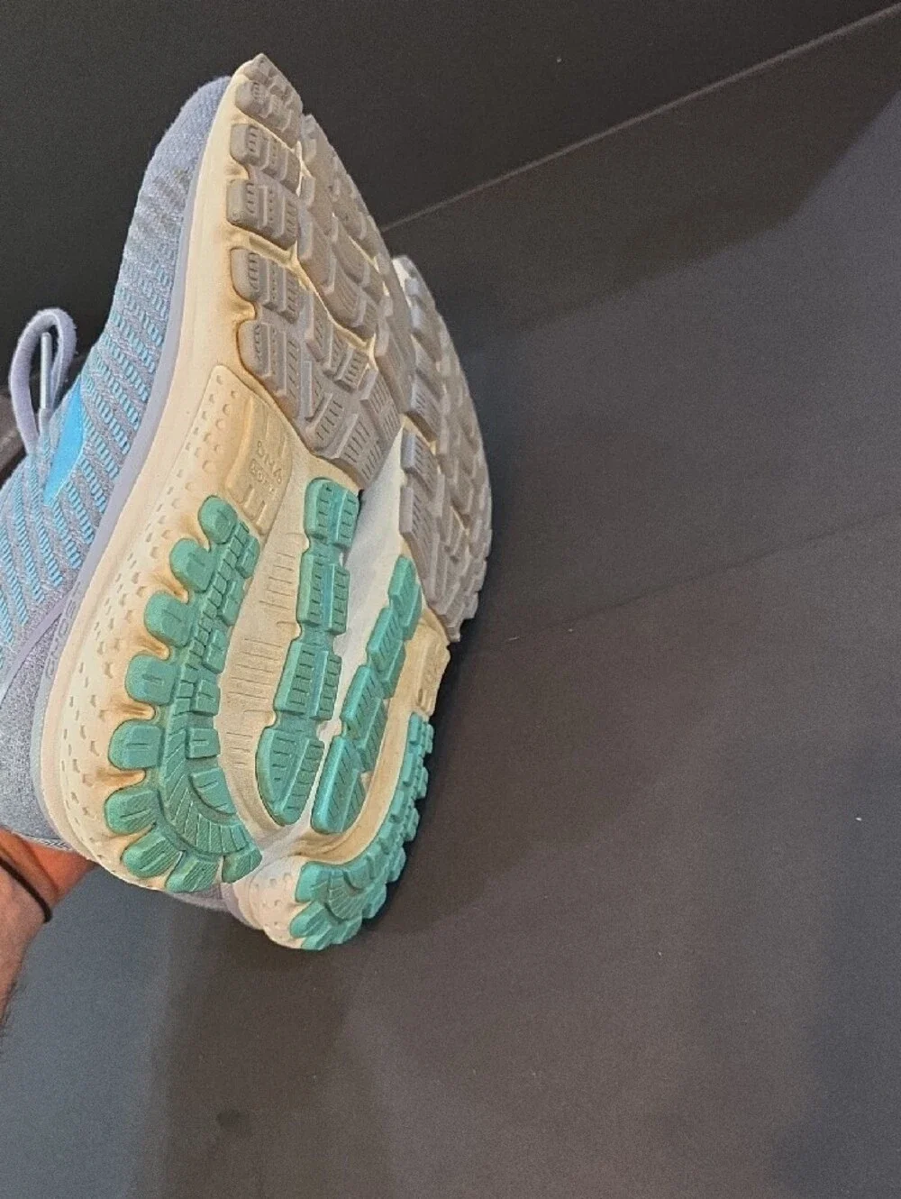 Brooks Ghost 12 Women's Running Shoes in Light Blue and Aqua Size 11